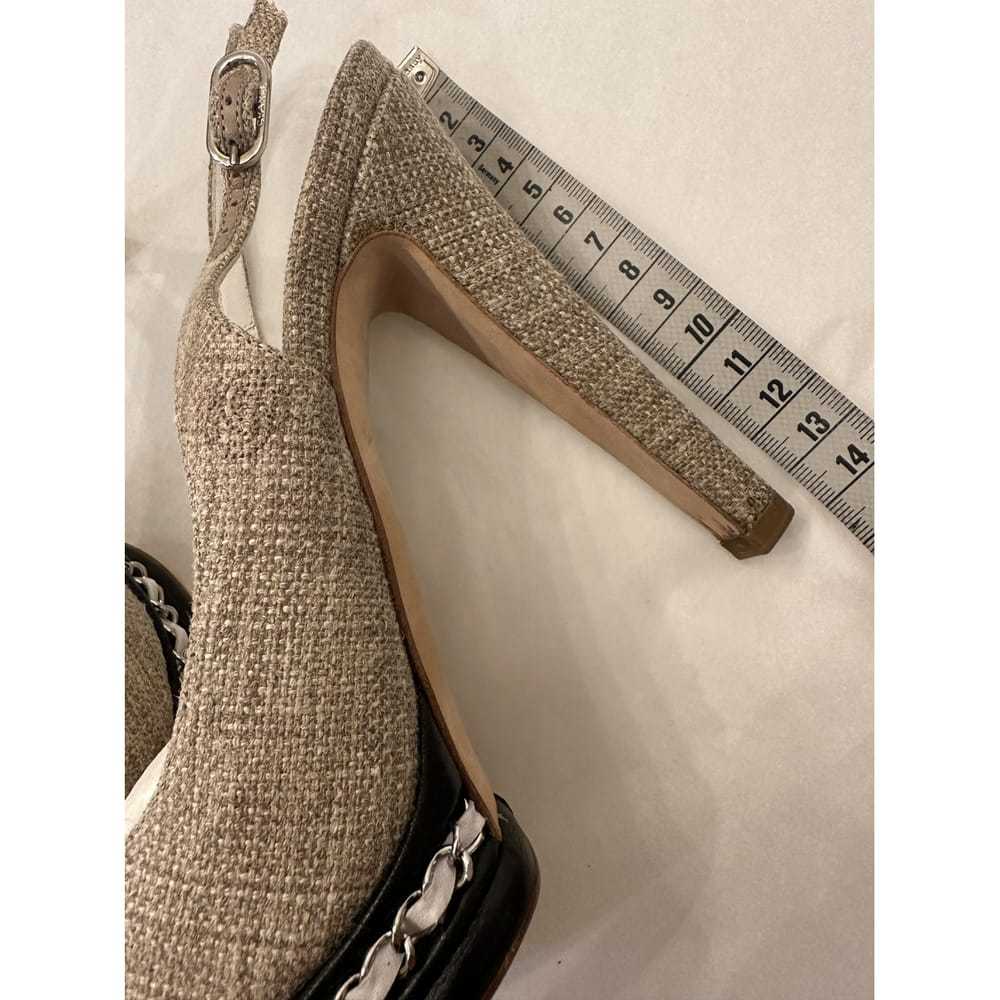 Chanel Tweed heels - image 9