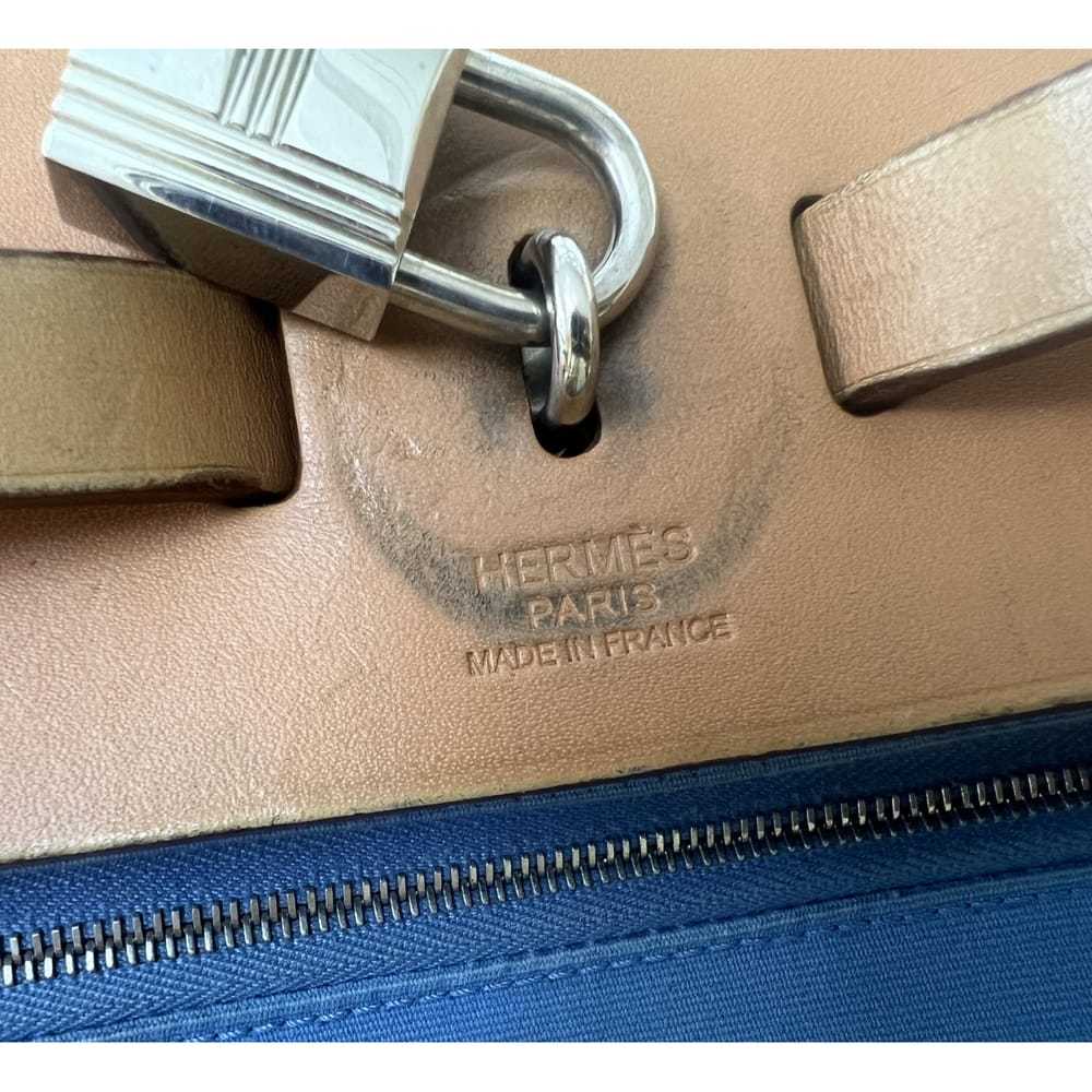 Hermès Herbag cloth handbag - image 9