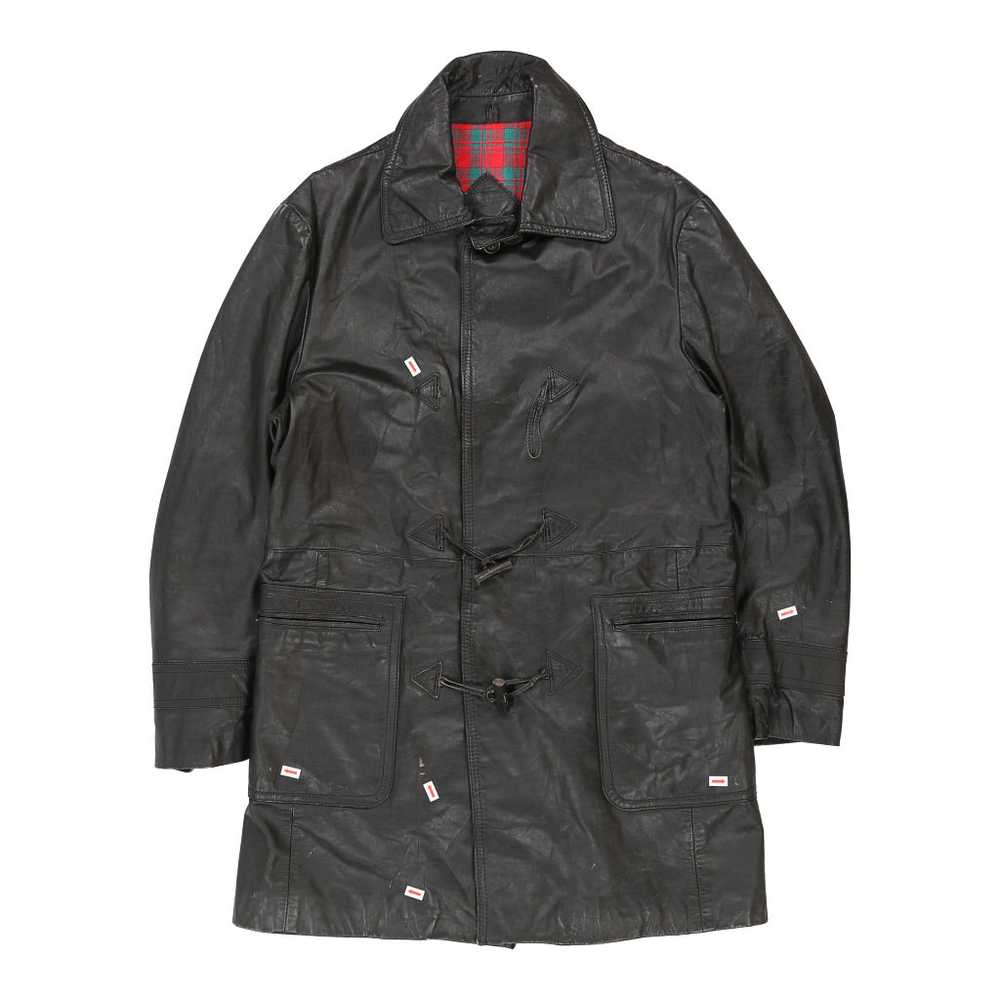 Mcgregor Duffle Coat - XL Black Leather - image 1