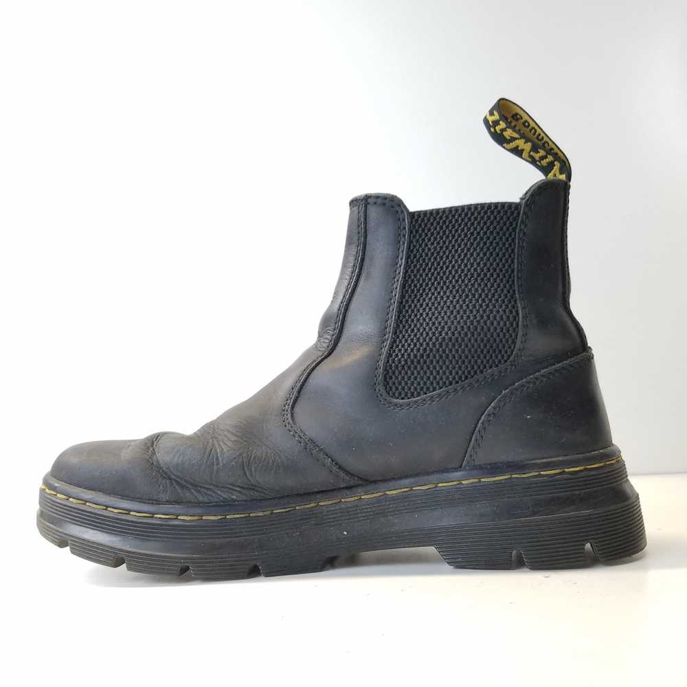 Dr. Martens Embury Black Leather Chelsea Boots Si… - image 2