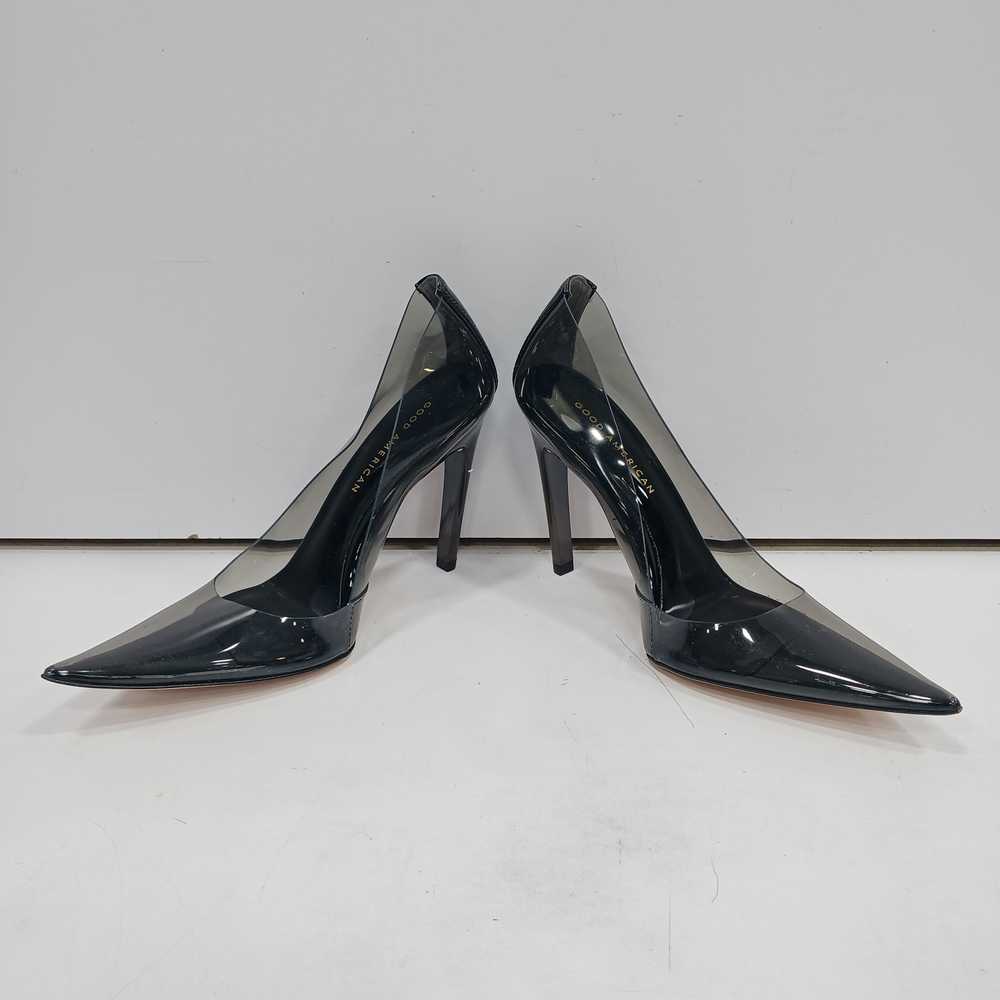 Women's Black Good American Heels Size 8 - image 2