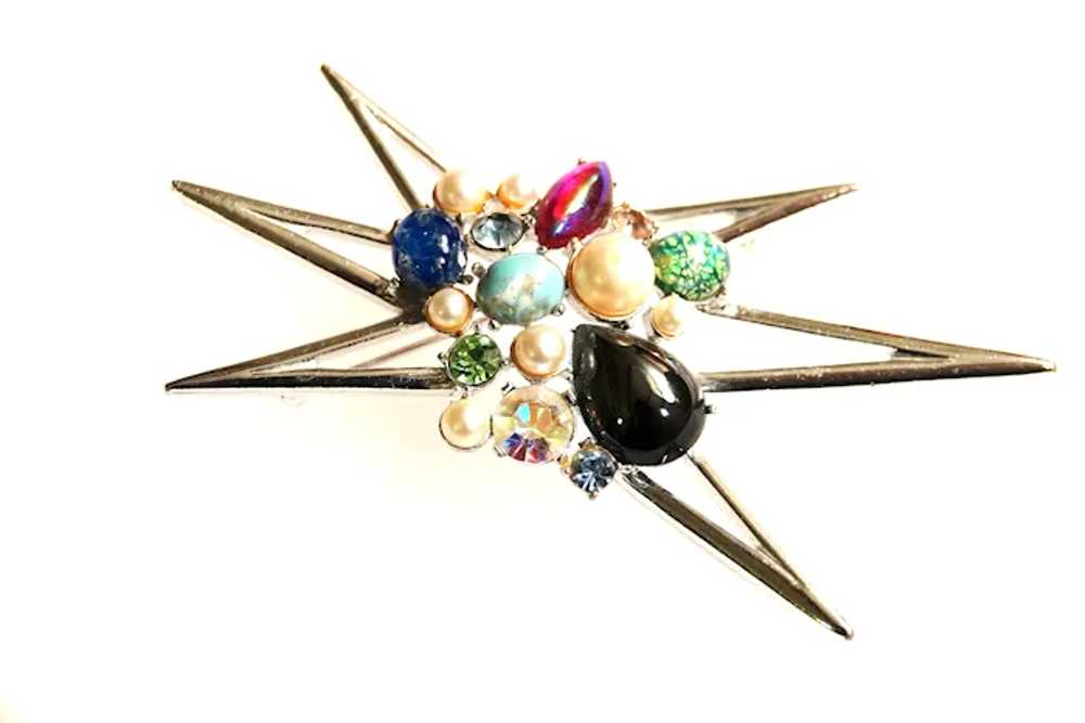 FABULOUS Space-Age EMMONS Signed pin/brooch - Ama… - image 2