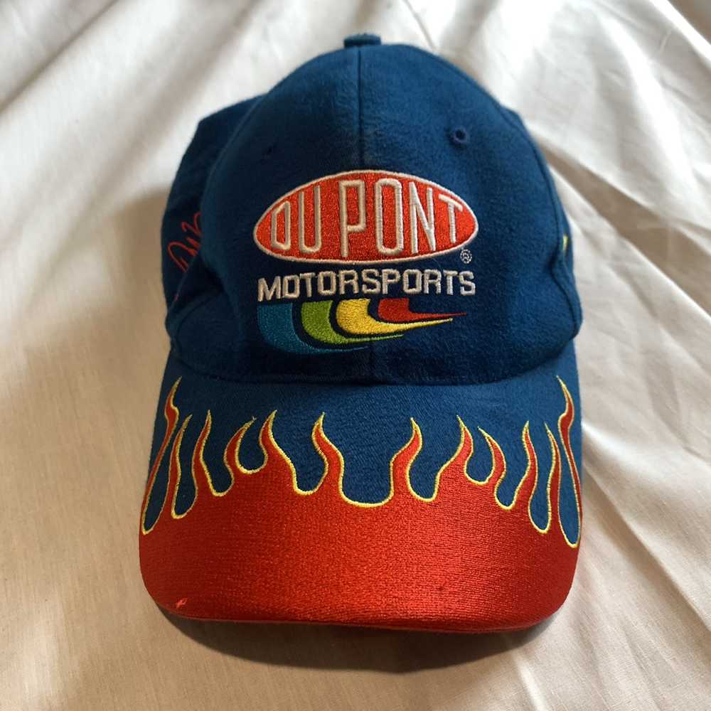 Dupont × NASCAR × Vintage Nascar flame hat - Gem