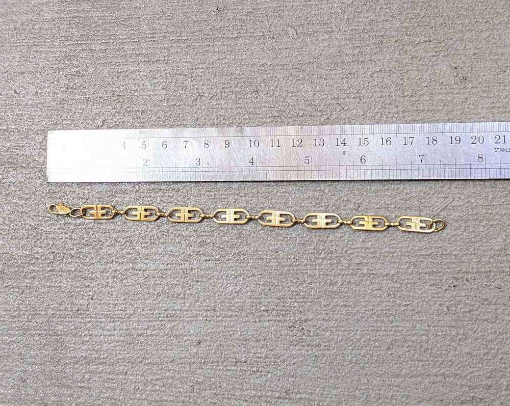 Jewelry × Streetwear Gold Bracelet Gold Tone 7.25… - image 12