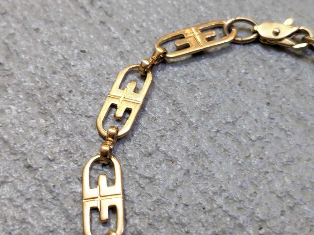 Jewelry × Streetwear Gold Bracelet Gold Tone 7.25… - image 2