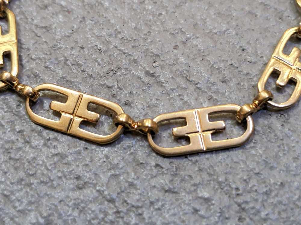 Jewelry × Streetwear Gold Bracelet Gold Tone 7.25… - image 6