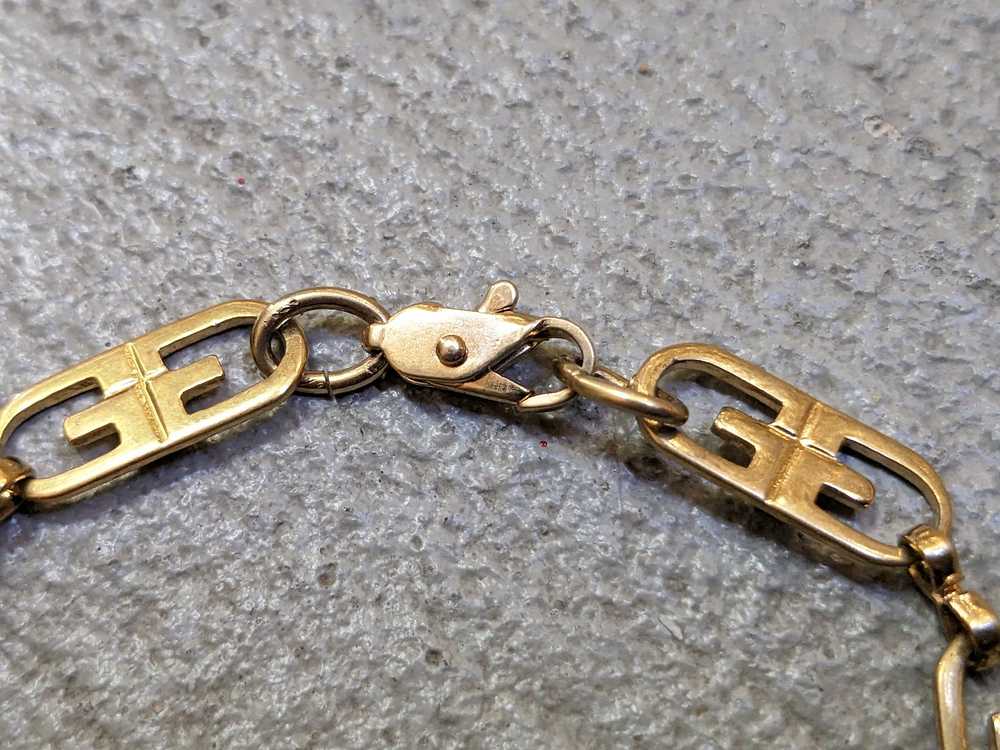 Jewelry × Streetwear Gold Bracelet Gold Tone 7.25… - image 7