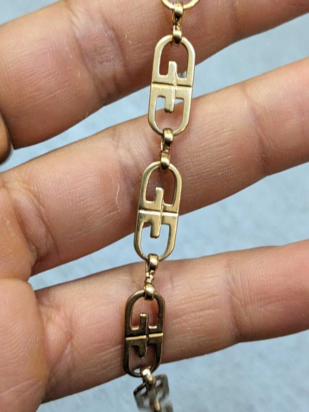Jewelry × Streetwear Gold Bracelet Gold Tone 7.25… - image 8