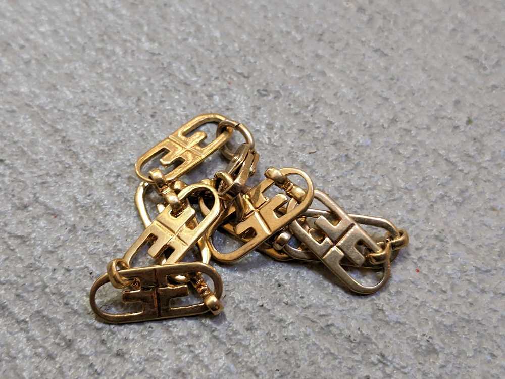 Jewelry × Streetwear Gold Bracelet Gold Tone 7.25… - image 9