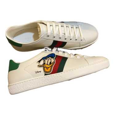 Donald Duck Disney x Gucci Leather trainers - image 1