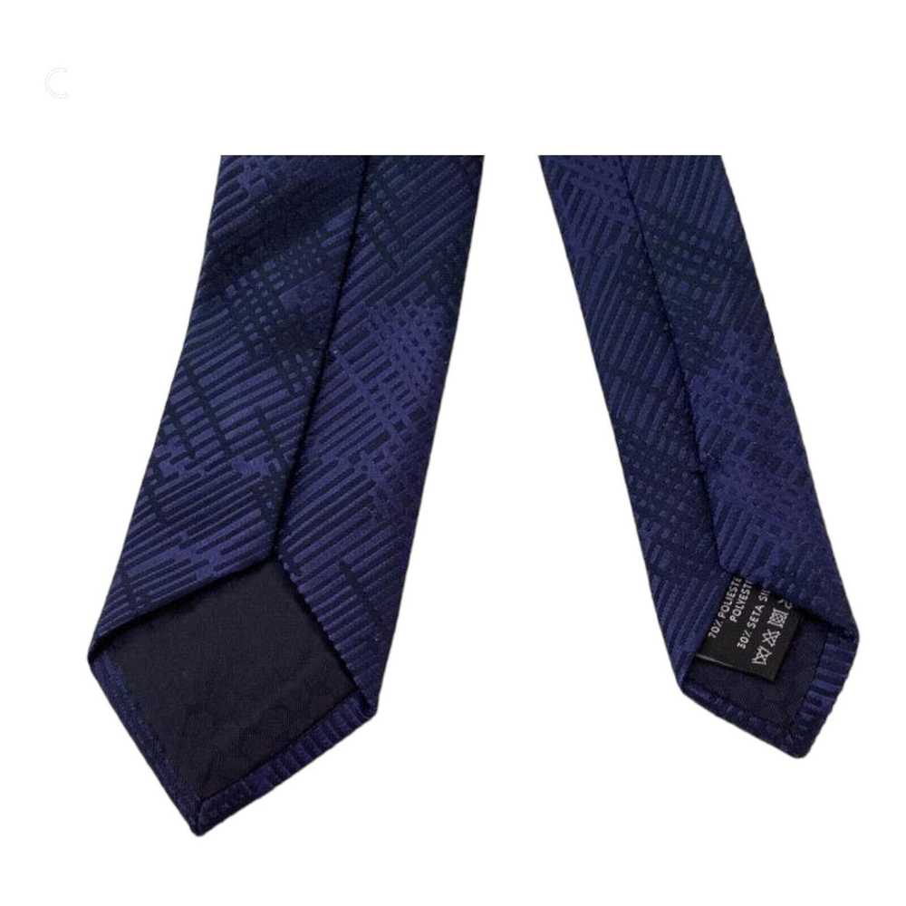 Z Zegna Z ZEGNA Blue Plaids & Checks Tie Italy 59… - image 5