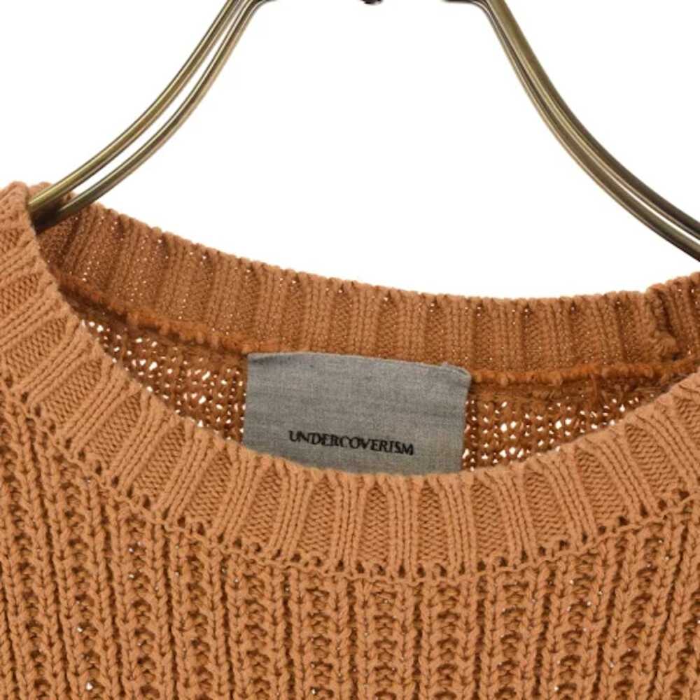 Undercover Sweater Crew neck knit long sleeve sla… - image 3