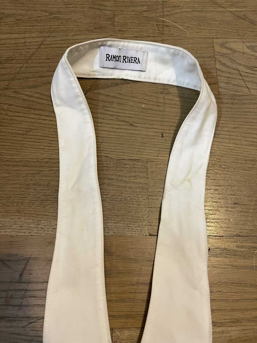 Brand Ramona Rivera white scarf tie - image 2