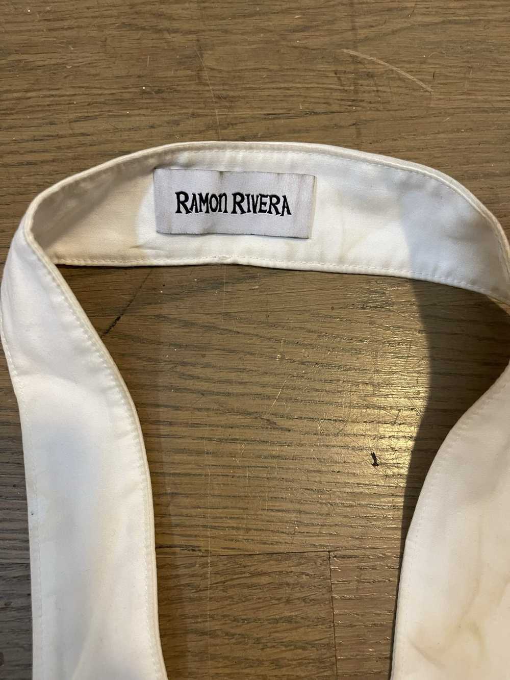 Brand Ramona Rivera white scarf tie - image 3