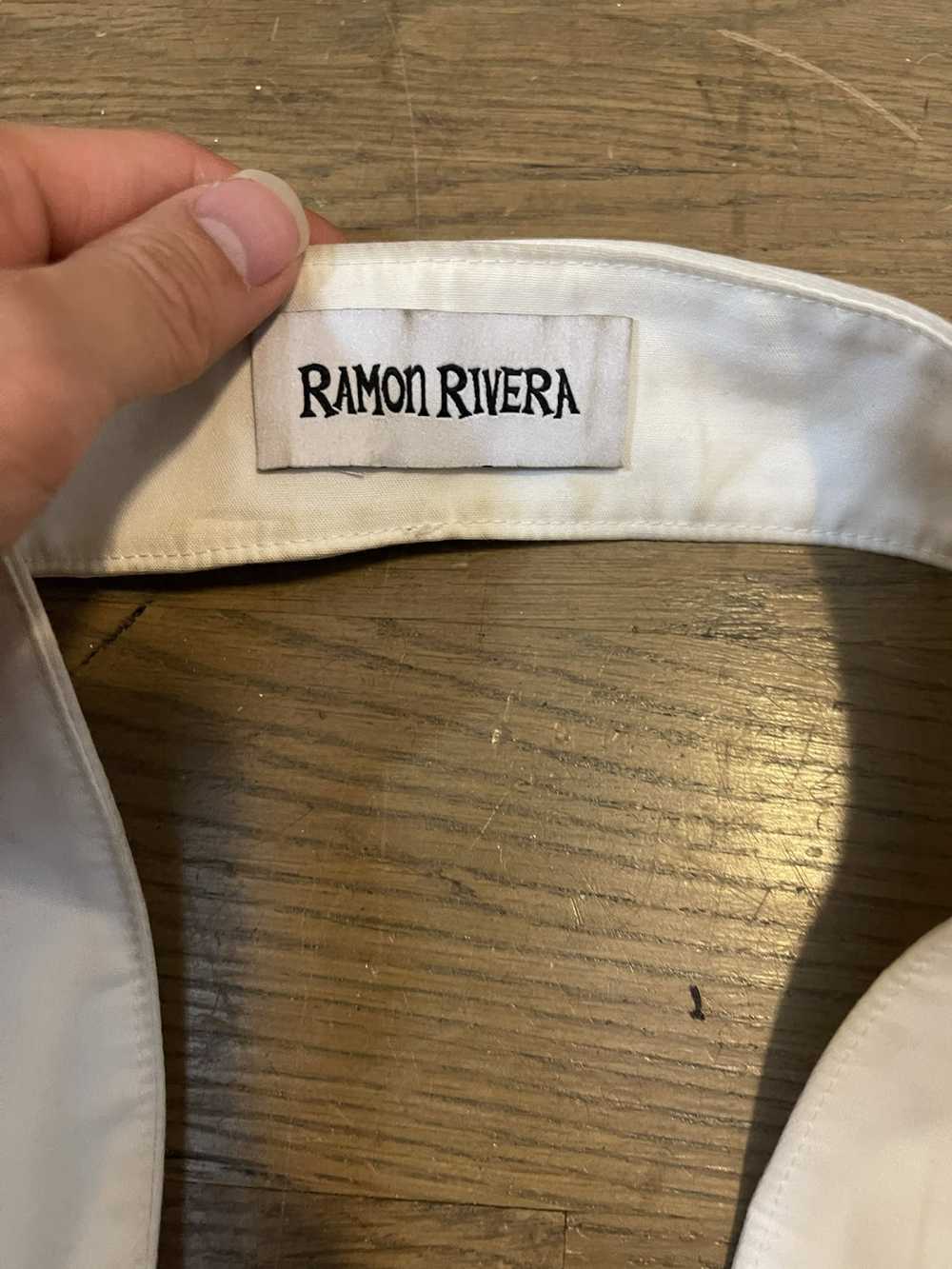 Brand Ramona Rivera white scarf tie - image 4