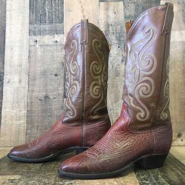 Other J Chisholm Vintage Cowboy Boots Mens 9.5 D - image 1