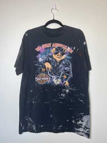 Harley Davidson × Rare × Vintage Vintage 1991 3D … - image 1