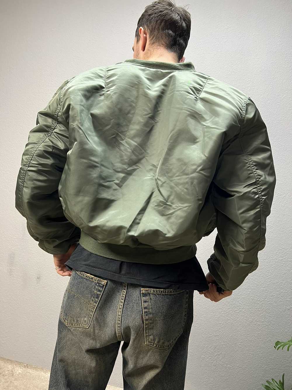 Bomber Jacket × Schott × Vintage Vintage MA-1 BAL… - image 12