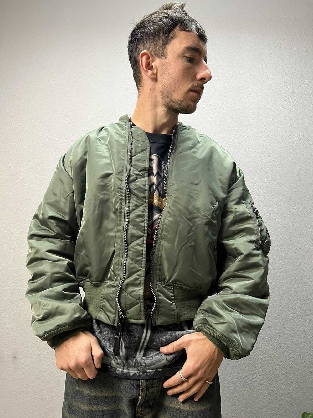 Bomber Jacket × Schott × Vintage Vintage MA-1 BAL… - image 2