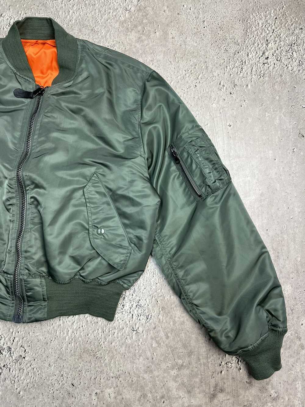 Bomber Jacket × Schott × Vintage Vintage MA-1 BAL… - image 3