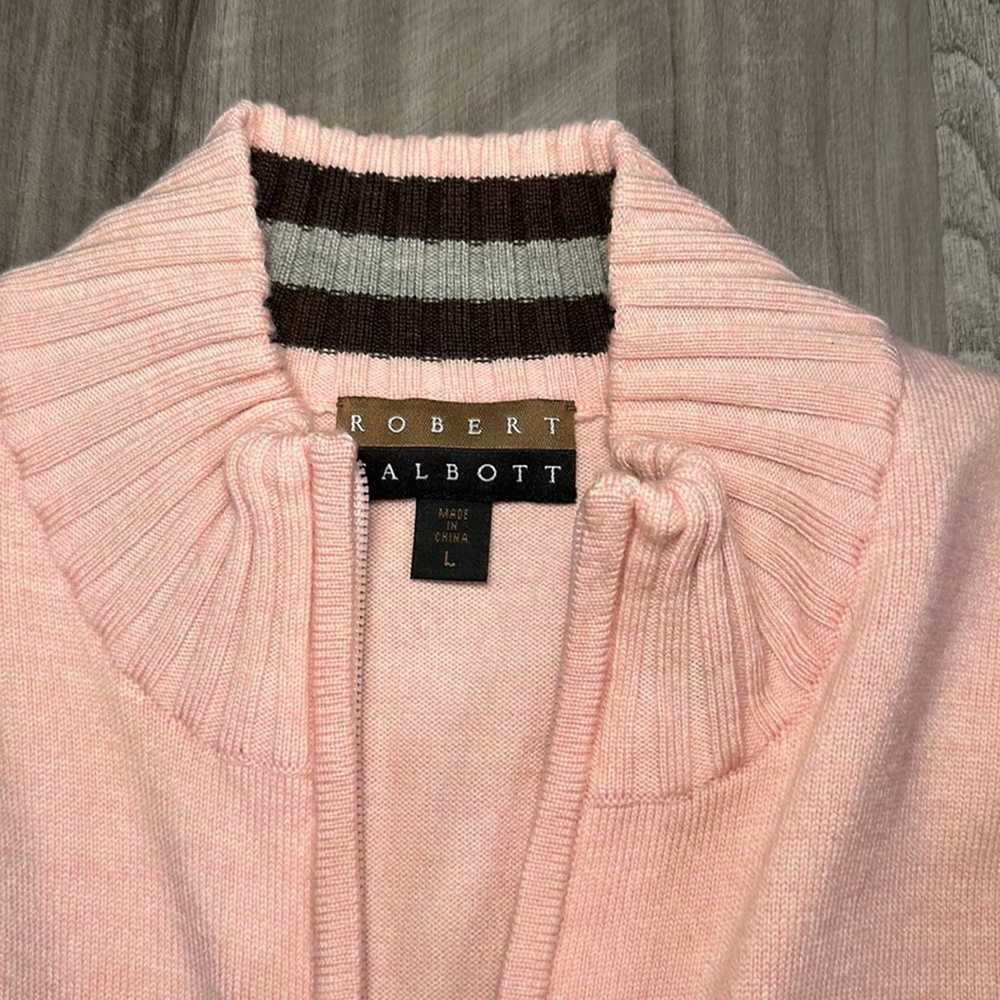 Robert Talbott Robert Talbott Full Zip Sweater Ve… - image 6
