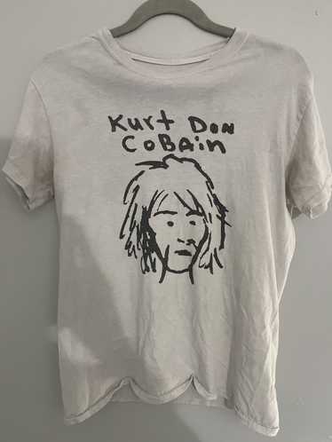 Kurt Cobain Kurt Cobain Stencil Shirt