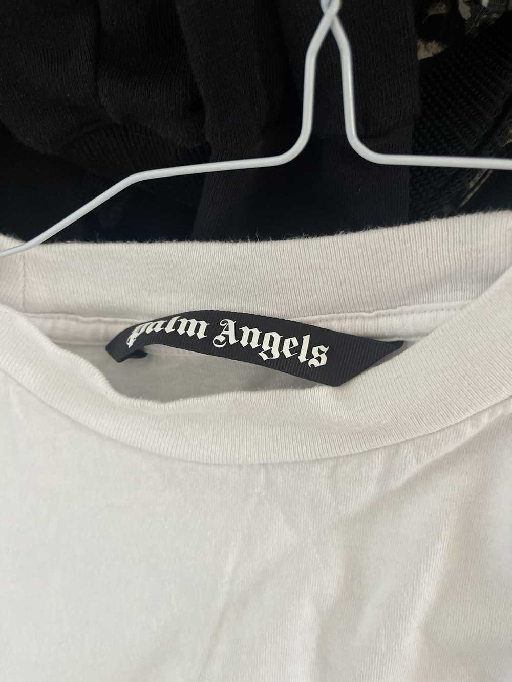 Palm Angels Palm angels sprayed Paris Logo TEE - image 8