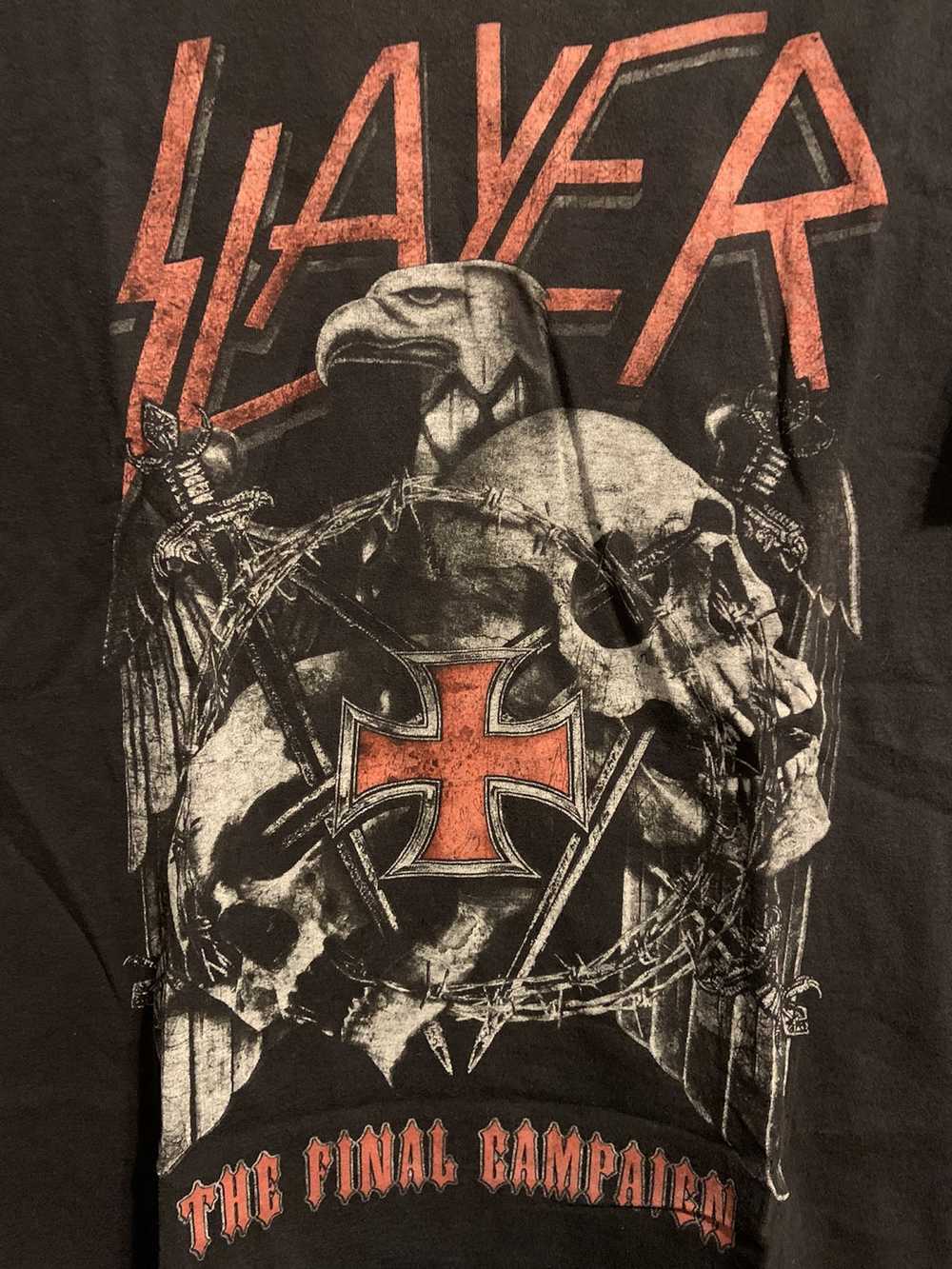 Hanes × Slayer × Tour Tee Slayer Final World Tour… - image 2