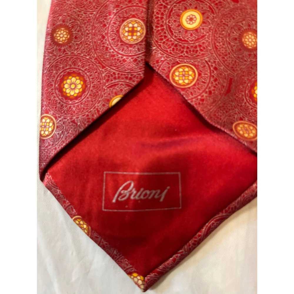 Brioni Brioni Silk Tie ~ Necktie ~ Red 3.5" x 59.… - image 1