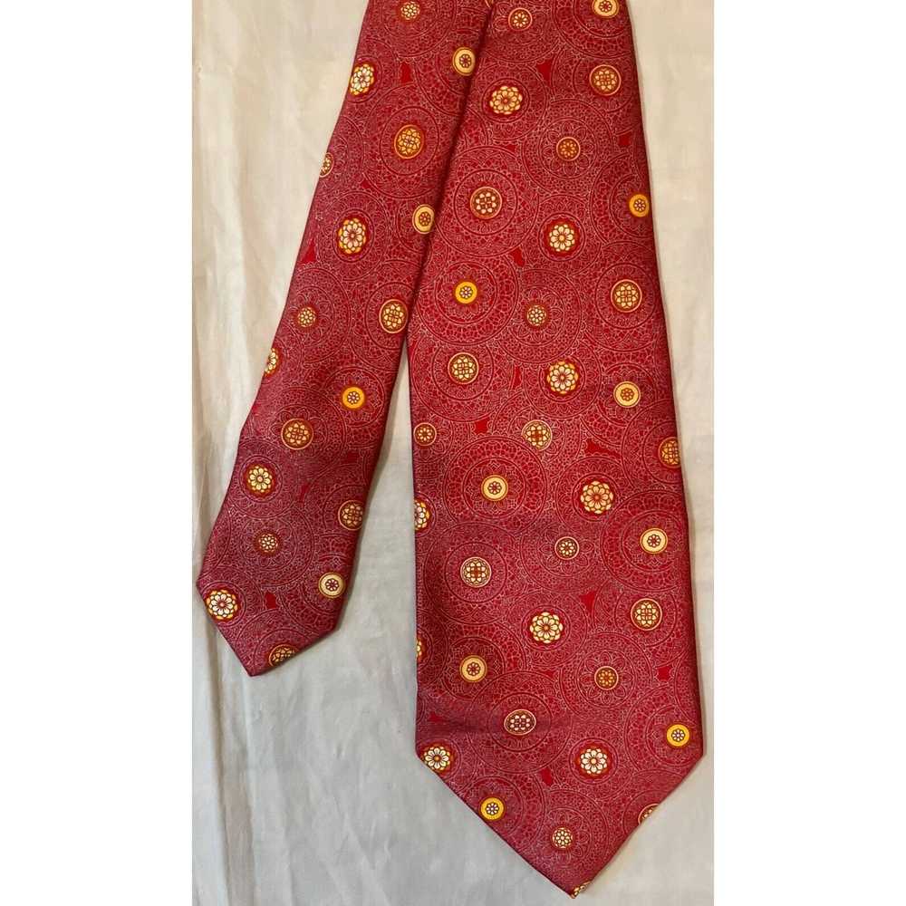 Brioni Brioni Silk Tie ~ Necktie ~ Red 3.5" x 59.… - image 2