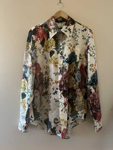 Virgil Abloh LV Virgil Abloh Louis Vuitton Classic Shirt Silk Floral