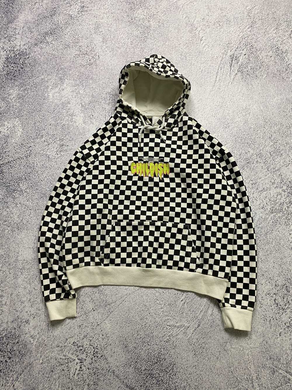 Tgf checkered outlet hoodie