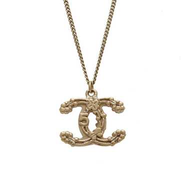 Chanel CHANEL Cocomark No.5 Ribbon Necklace Penda… - image 1