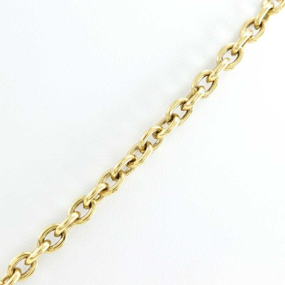 Chanel CHANEL COCO Mark Necklace Vintage Gold Pla… - image 4