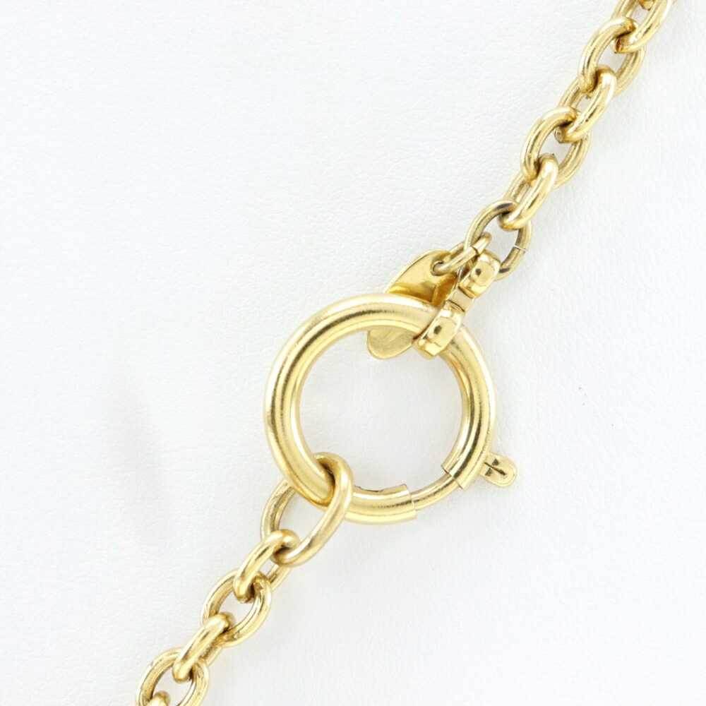 Chanel CHANEL COCO Mark Necklace Vintage Gold Pla… - image 5