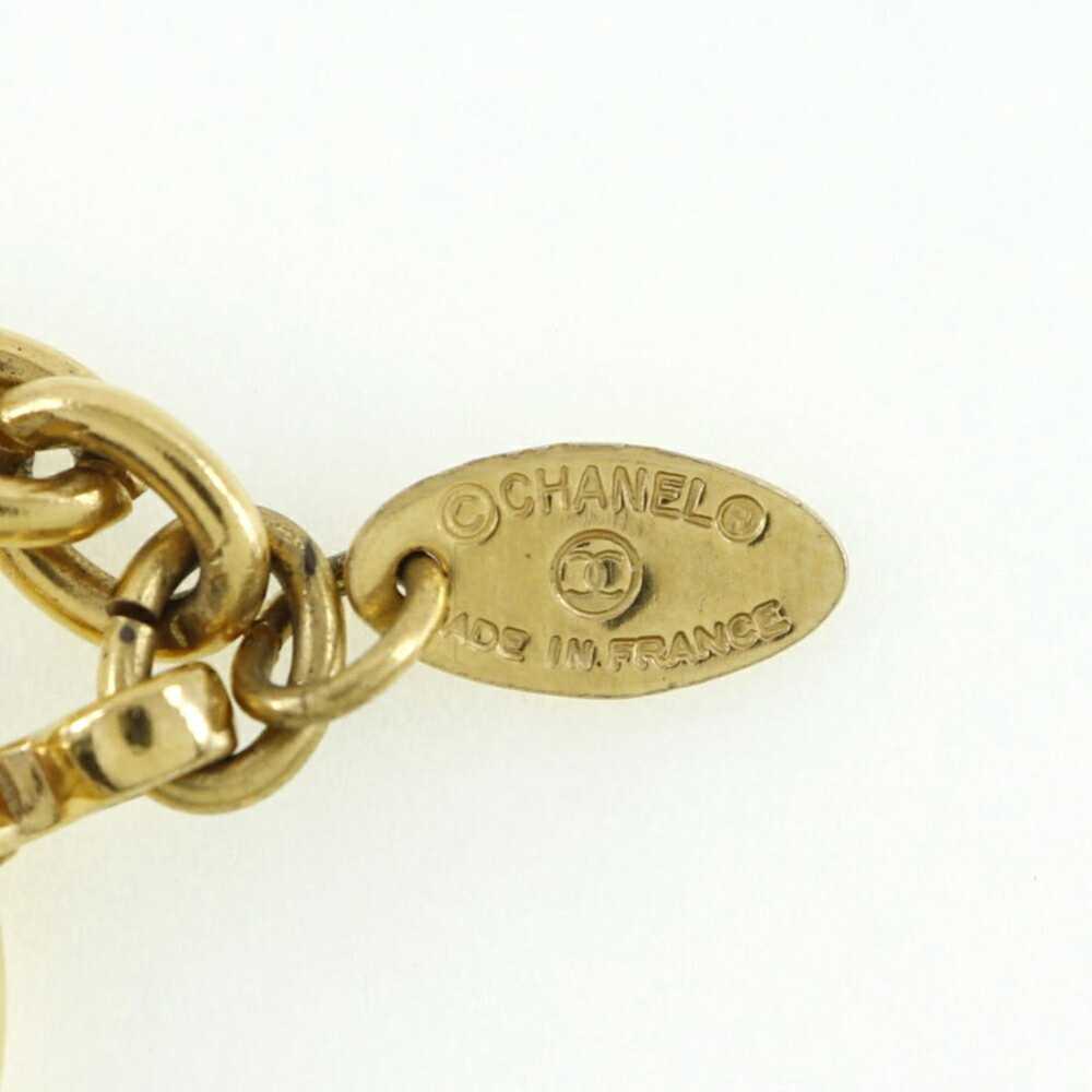 Chanel CHANEL COCO Mark Necklace Vintage Gold Pla… - image 8