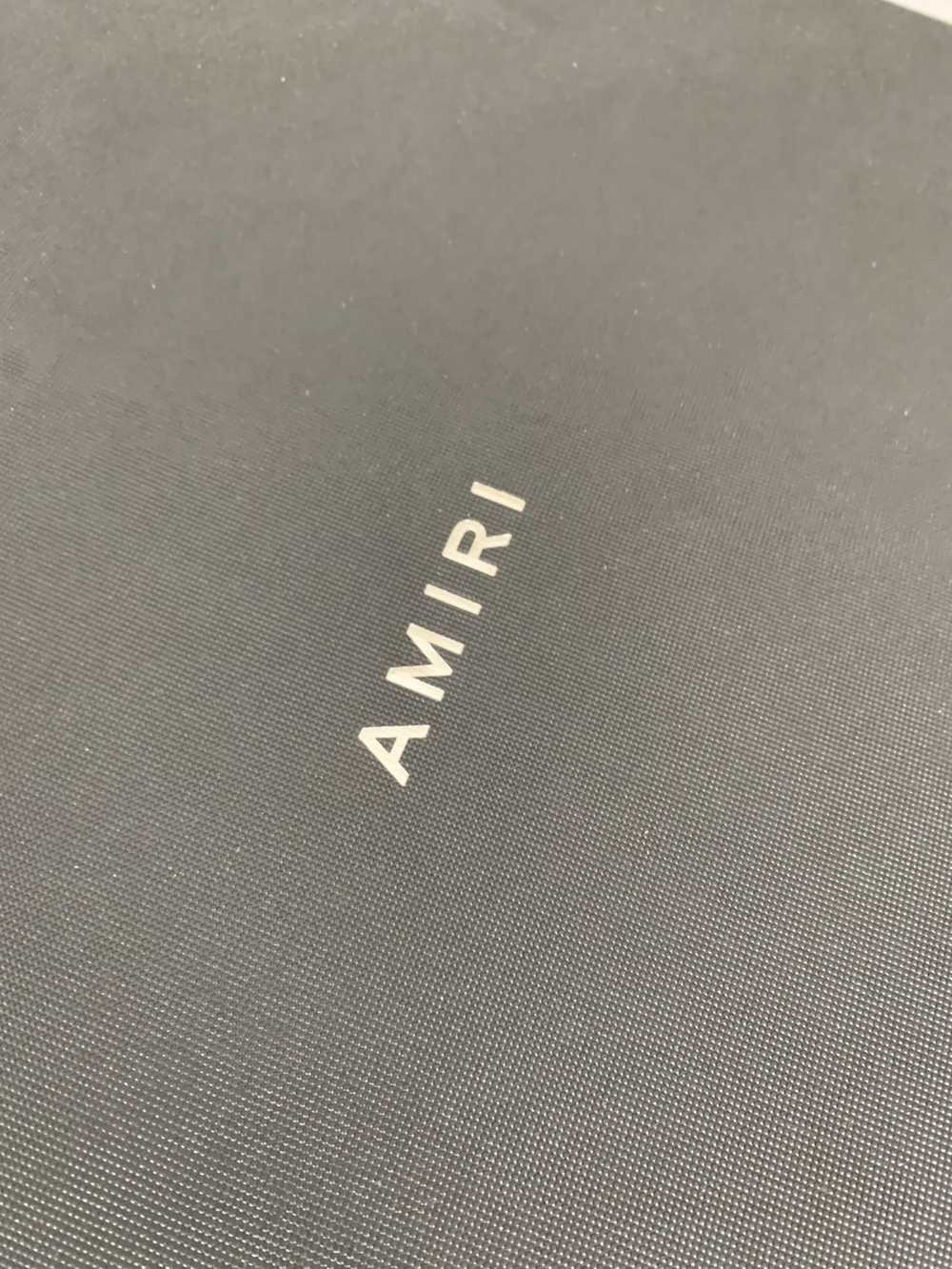 Amiri Amiri Bone Runner Sneakers Mixed White Size… - image 11