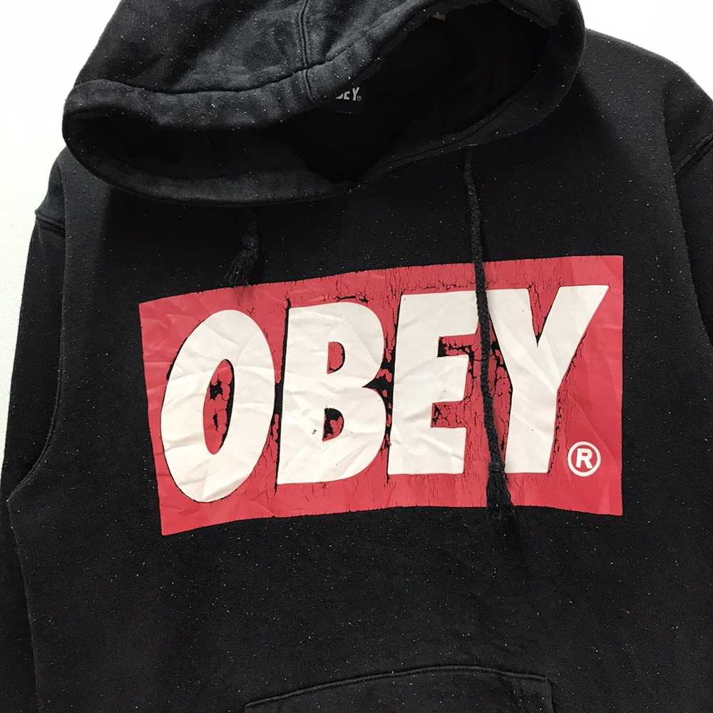 Obey × Streetwear Obey Hoodies Streetwear Hiphop … - image 2