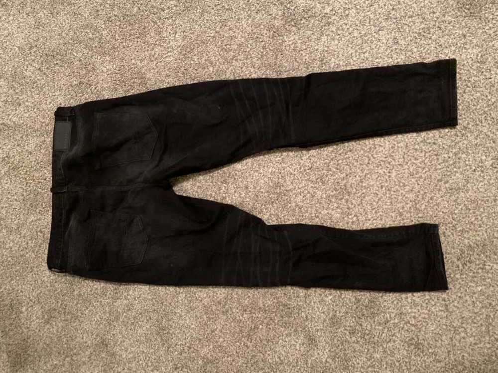 Pacsun Pacsun tipped taper jeans black - image 2