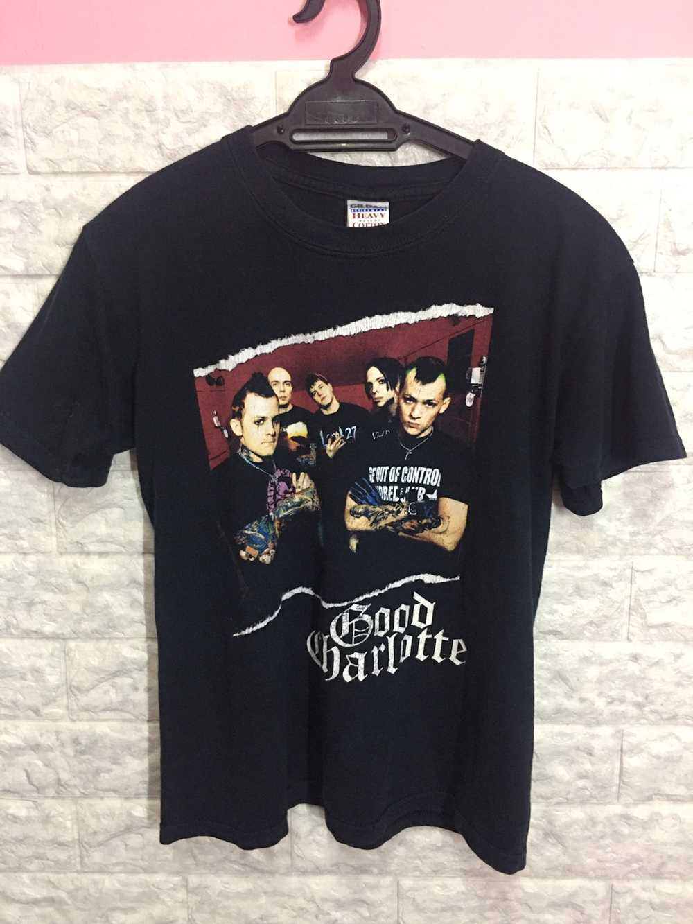 Band Tees × Vintage Rare T-Shirt Band Good Charlo… - image 1