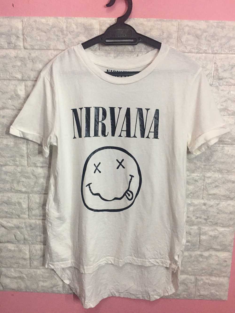 Band Tees × Nirvana Rare Shirt Band Nirvana Nice … - image 1