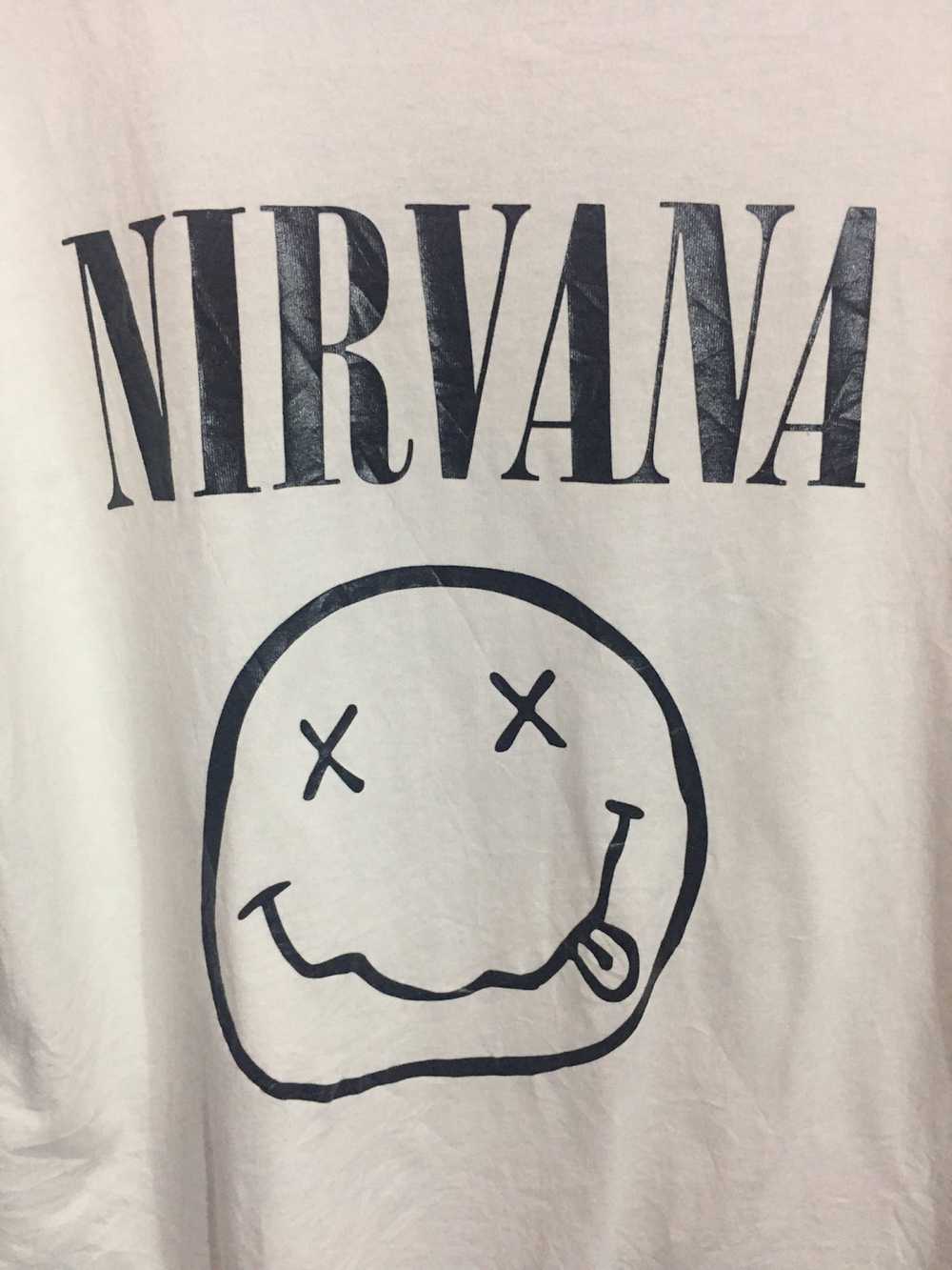 Band Tees × Nirvana Rare Shirt Band Nirvana Nice … - image 2