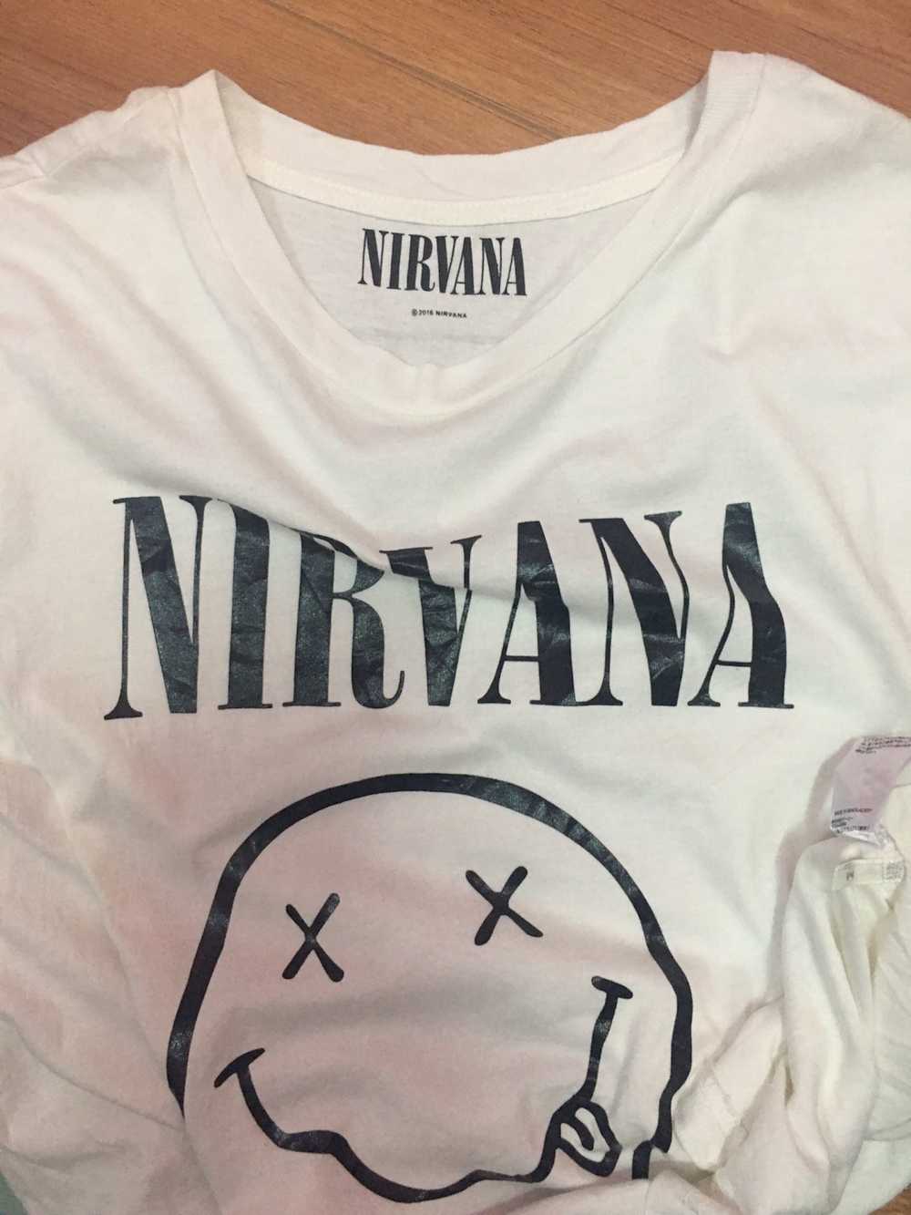 Band Tees × Nirvana Rare Shirt Band Nirvana Nice … - image 4