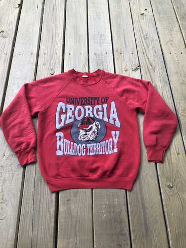 Ncaa × Sportswear × Vintage VTG 80s UGA Georgia Bu