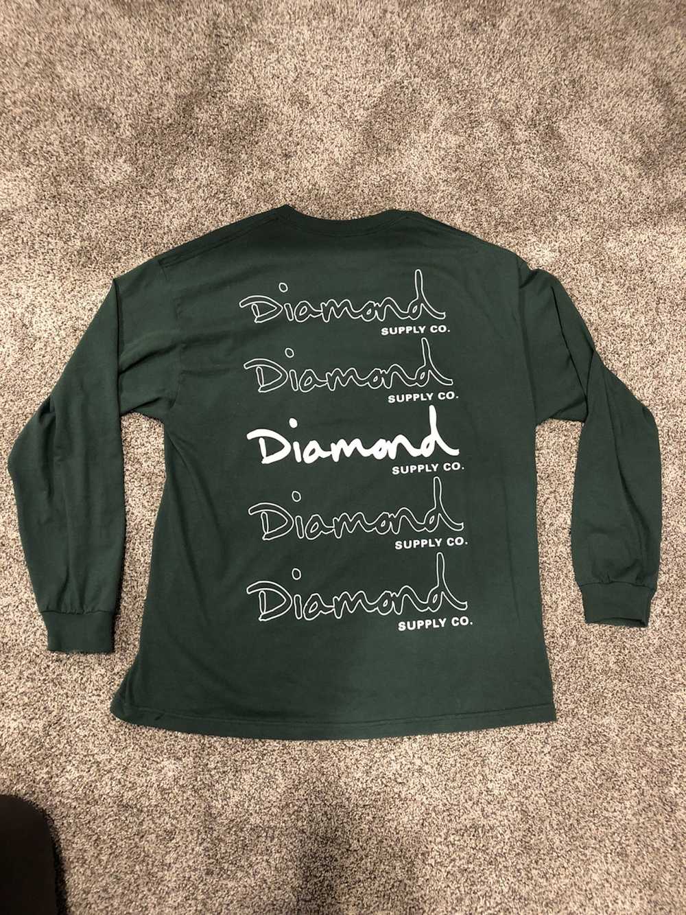 Diamond Supply Co Diamond Logo Long Sleeve - image 1