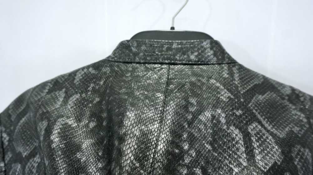 Designer Faux Snake Skin Women's Jacket - image 10