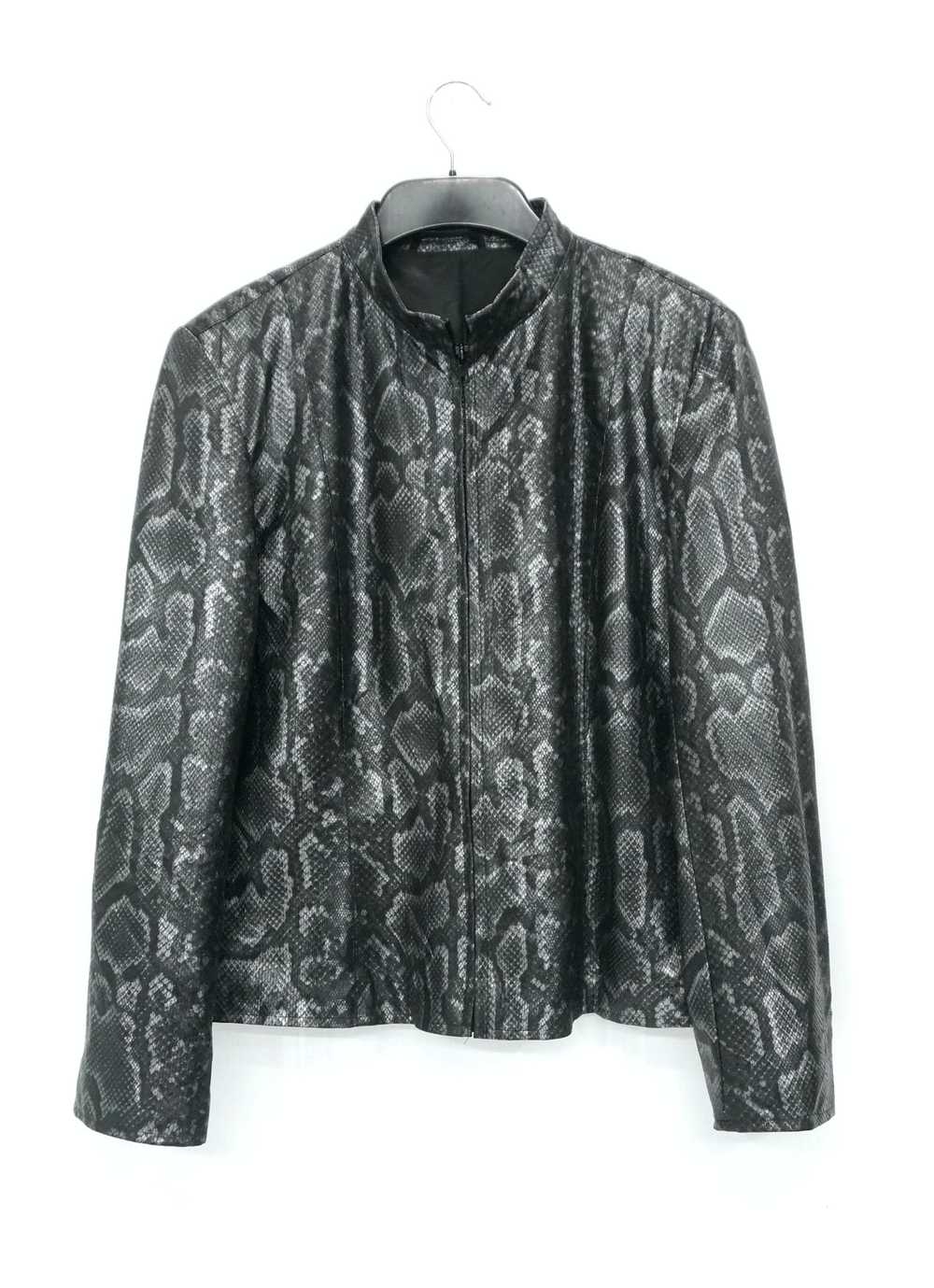 Designer Faux Snake Skin Women's Jacket - image 2