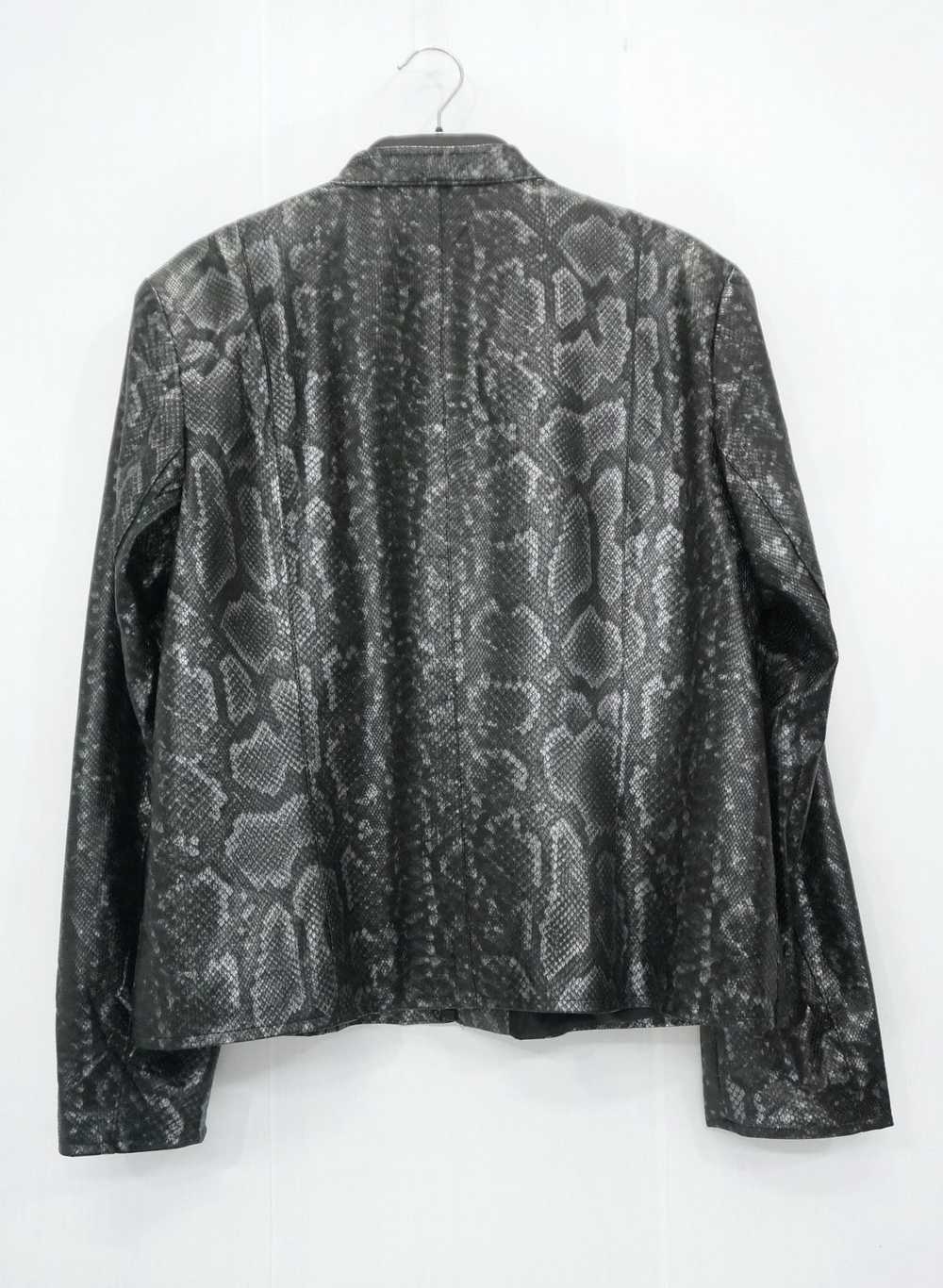 Designer Faux Snake Skin Women's Jacket - image 3