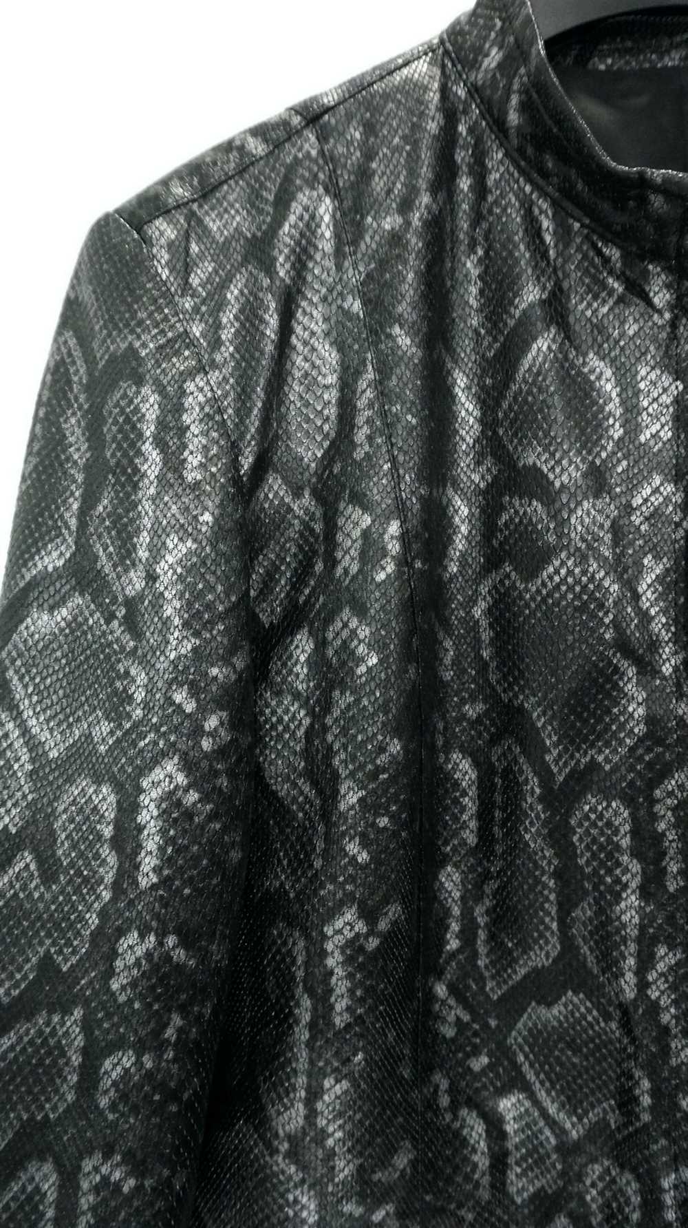 Designer Faux Snake Skin Women's Jacket - image 5