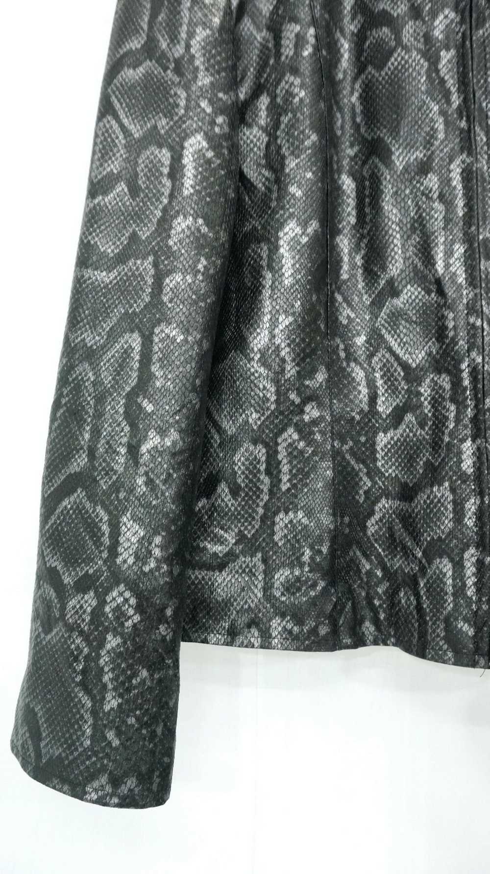 Designer Faux Snake Skin Women's Jacket - image 6